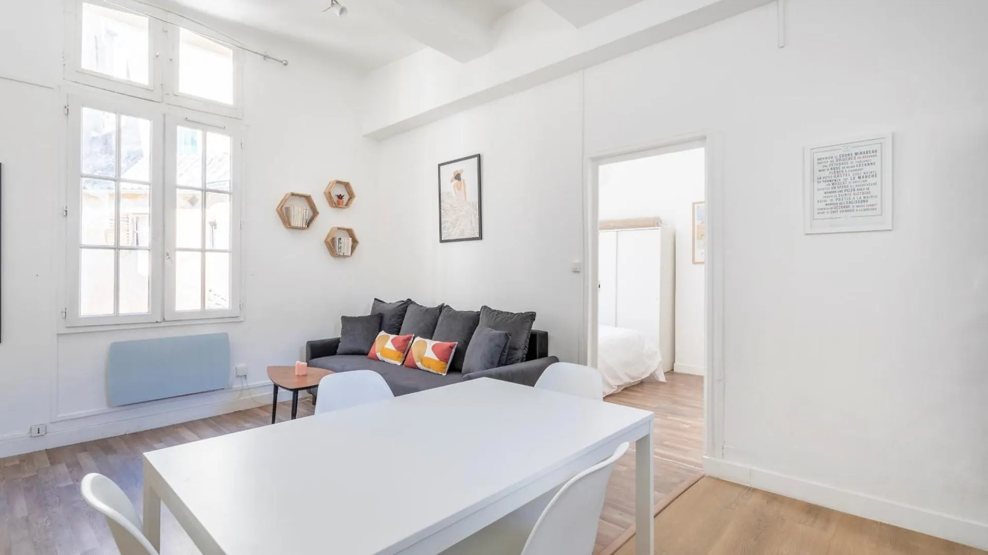 Appartement Charmant T2, Centre Ville, Lumineux Aix-en-Provence Frankrijk